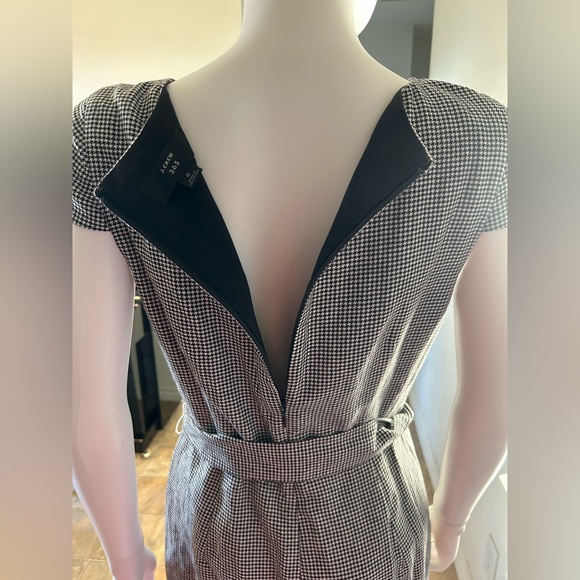 J. Crew 365 Tie Front Linen Dress Size 6 - Picture 3 of 5